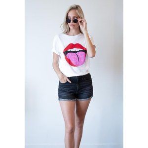DREAM ON -LIPS TEE